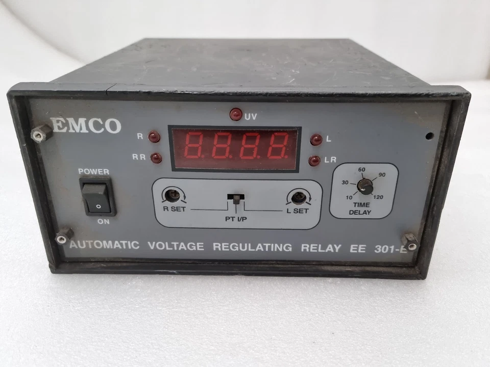 Emco EE 301-E Automatic Voltage Regulating Relay 110V 50Hz 10 Watts For Parts